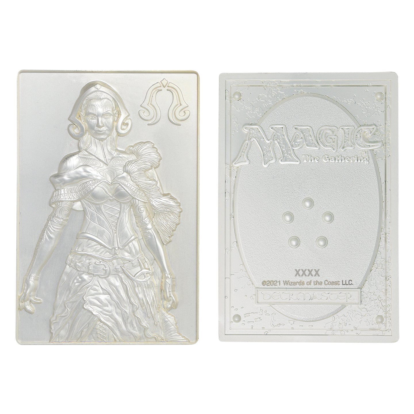 Magic the Gathering Limited Edition .999 Silver Plated Liliana Vess Ingot