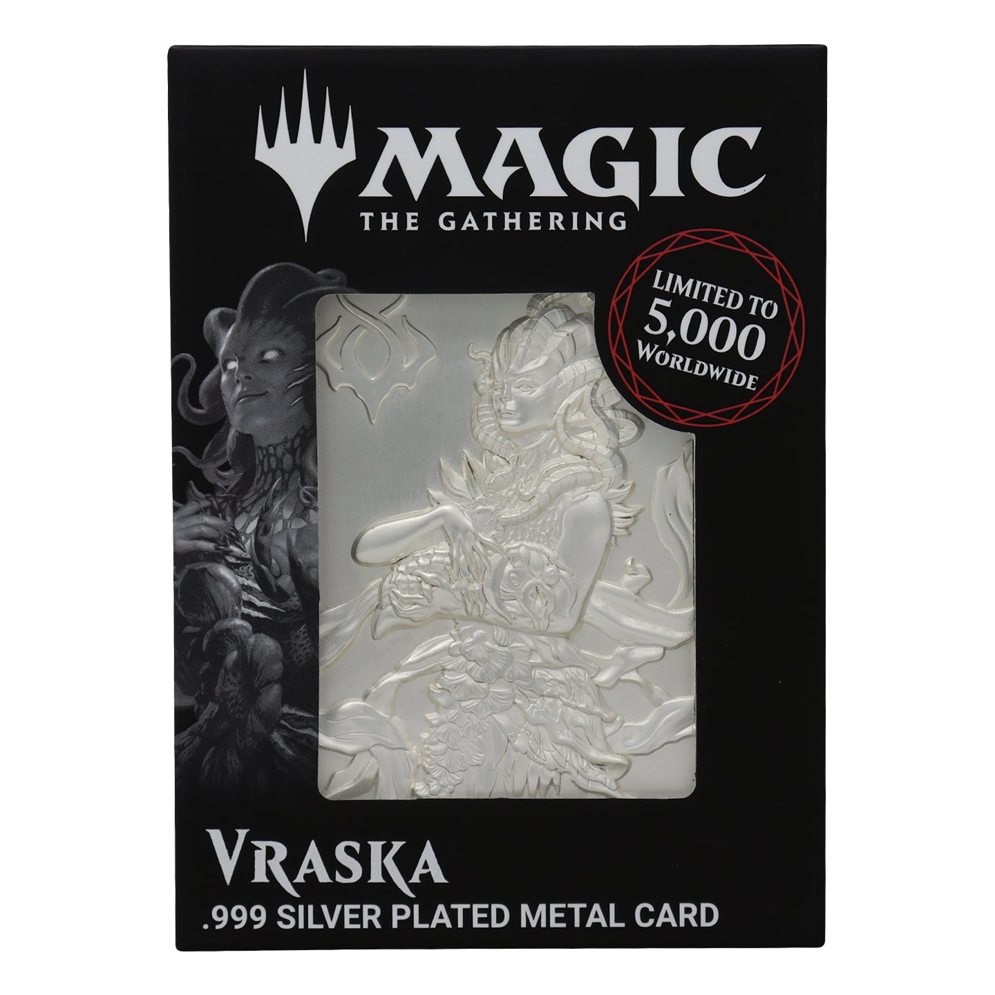 Magic the Gathering Limited Edition .999 Silver Plated Vraska Ingot