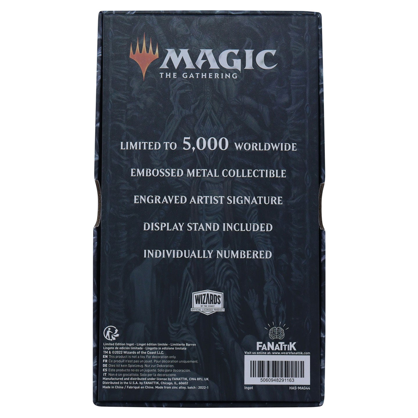 Magic the Gathering Limited Edition Cruelty of Gix Metal Collectible