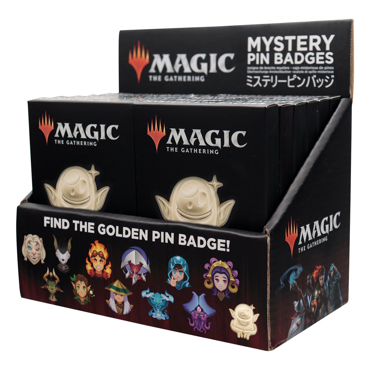 Magic: The Gathering Mystery Pins CDU of x12 Blind Boxes