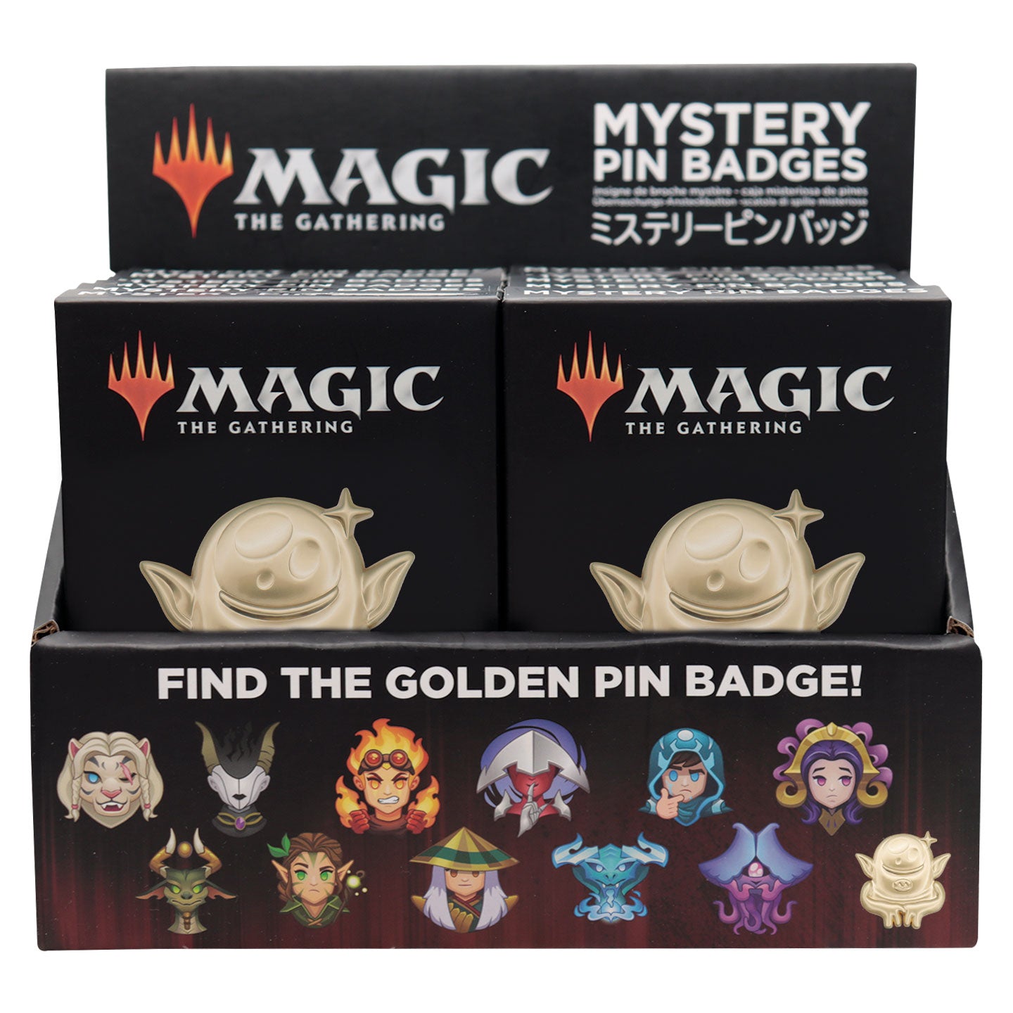 Magic: The Gathering Mystery Pins CDU of x12 Blind Boxes