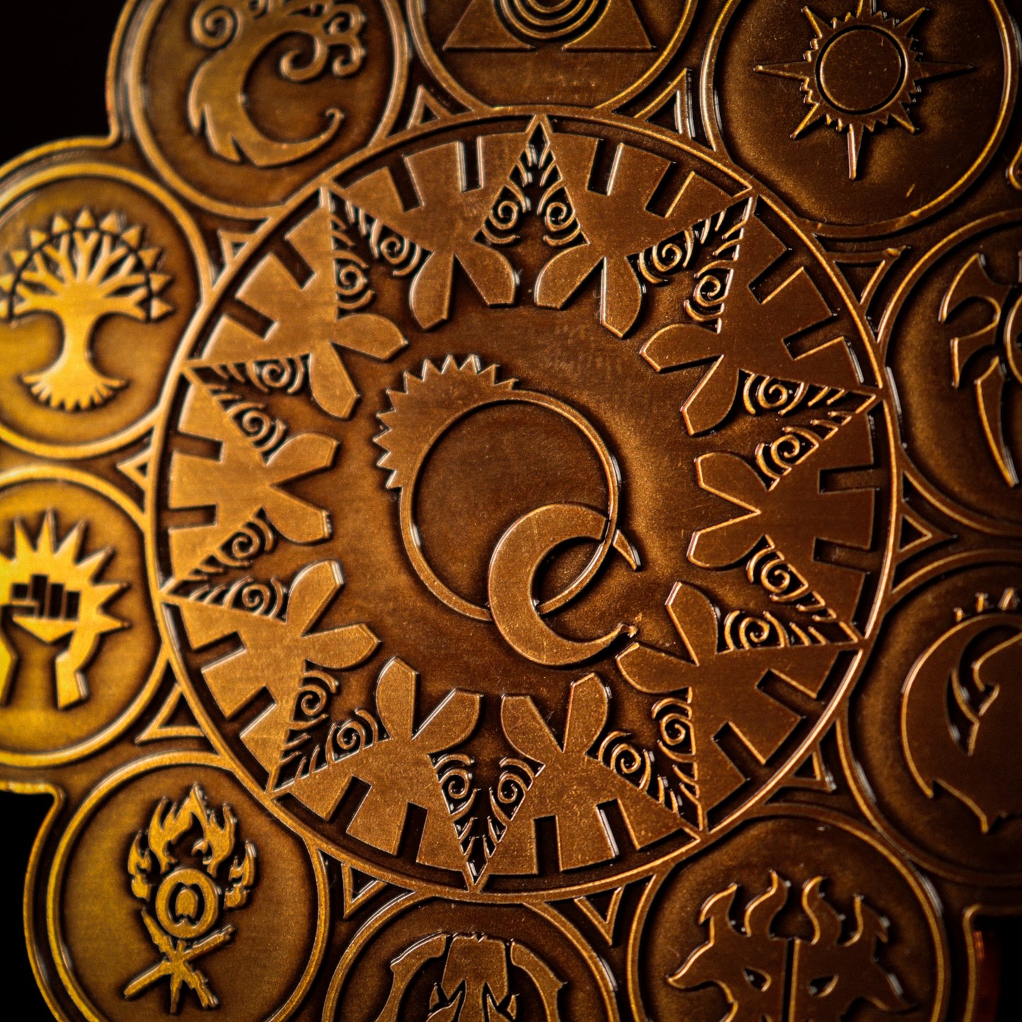 Magic: The Gathering Tablet of the Guilds Medallion