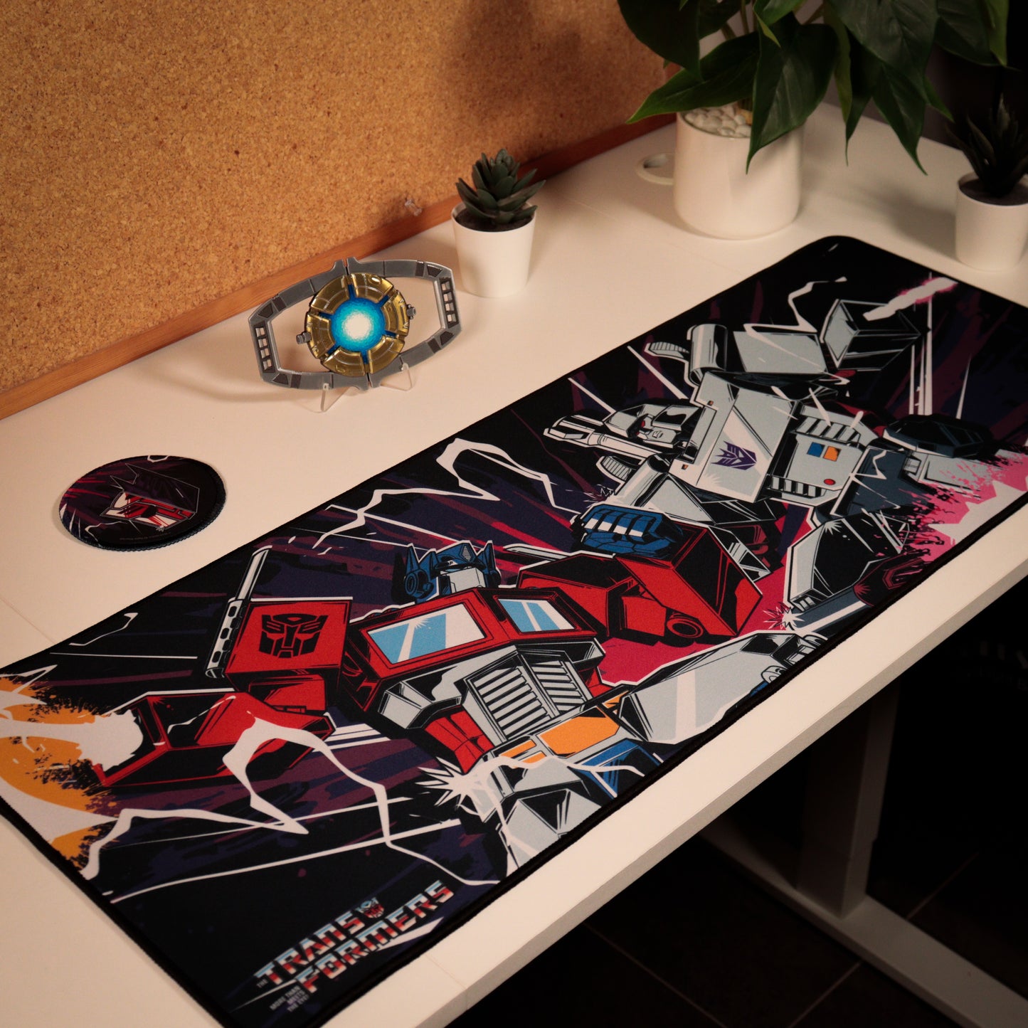 Transformers Desk Pad & Coaster Set