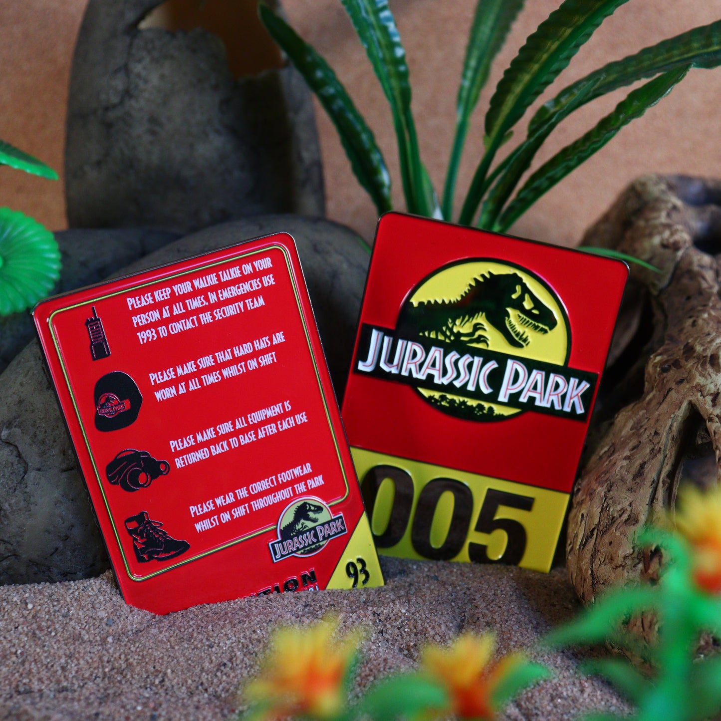 Jurassic Park Limited Edition 30th Anniversary Vehicle I.D Ingot