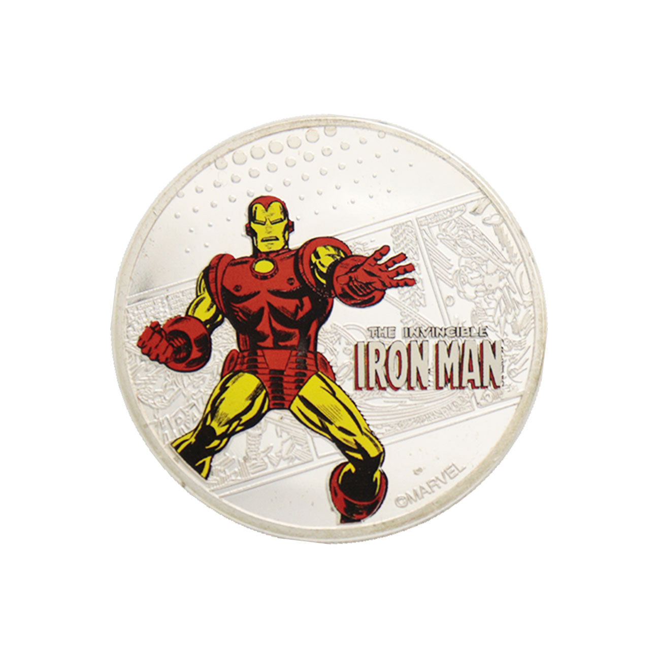 Marvel Limited Edition .999 Silver Plated Ironman Collectible Coin