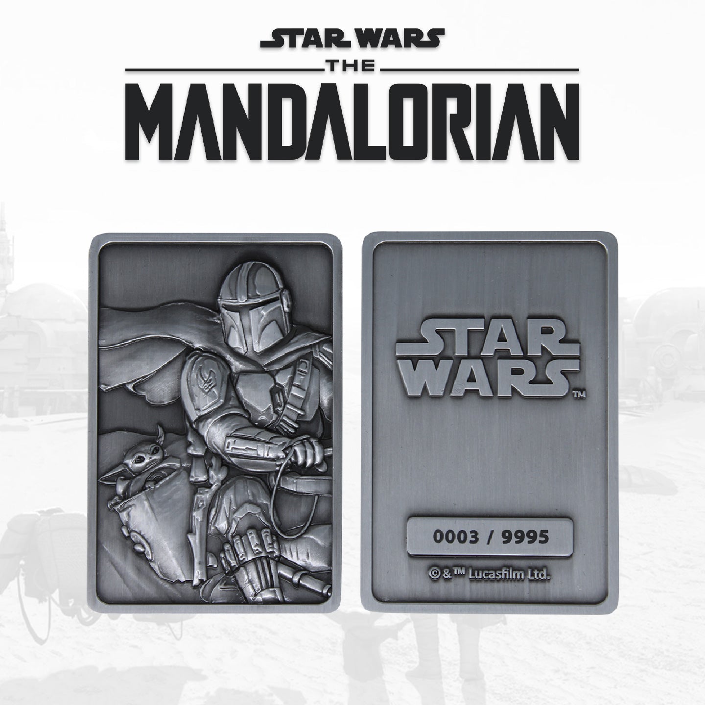 Star Wars Limited Edition The Mandalorian Precious Cargo Ingot