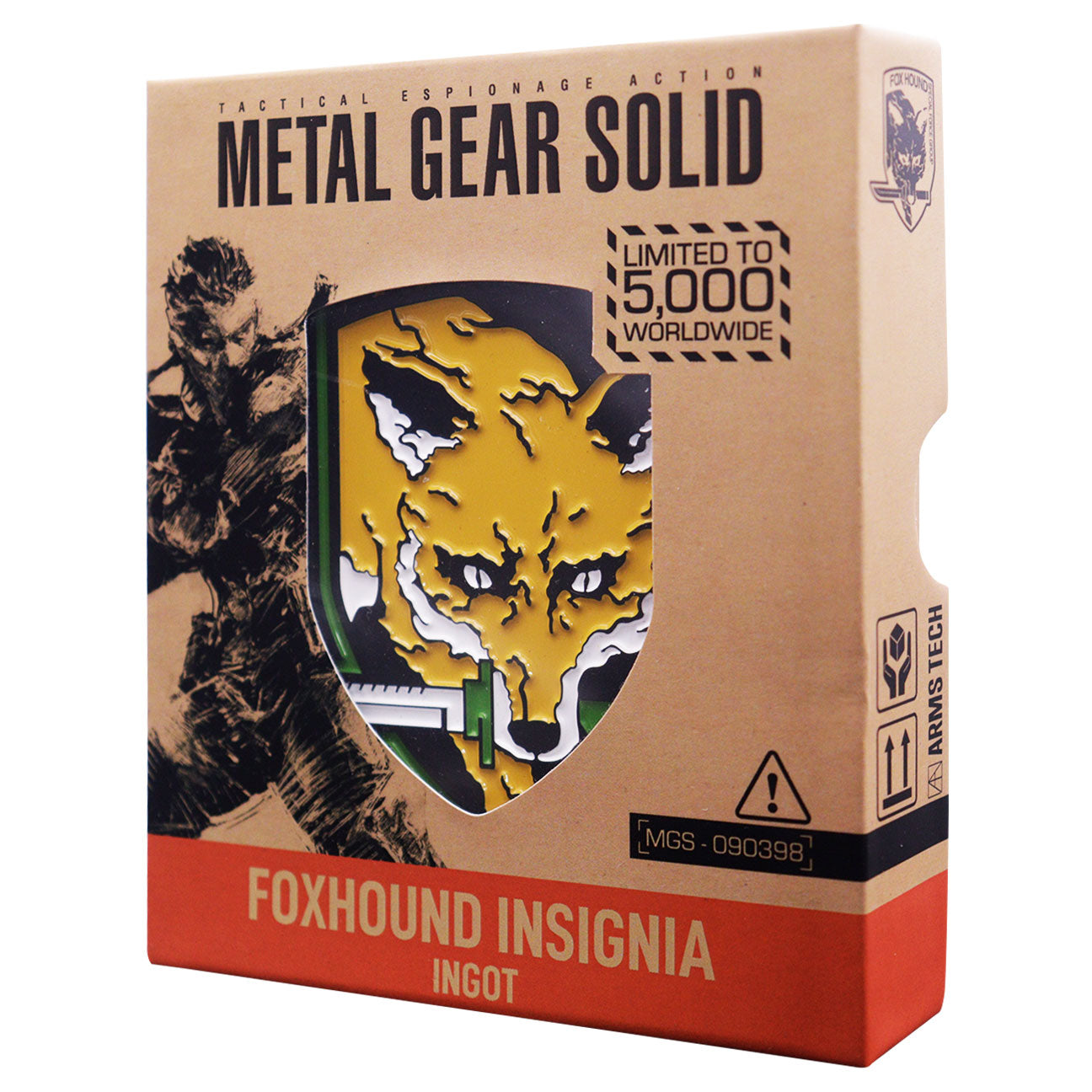 Metal Gear Solid FOXHOUND Insignia Limited Edition Ingot – Fanattik Trade