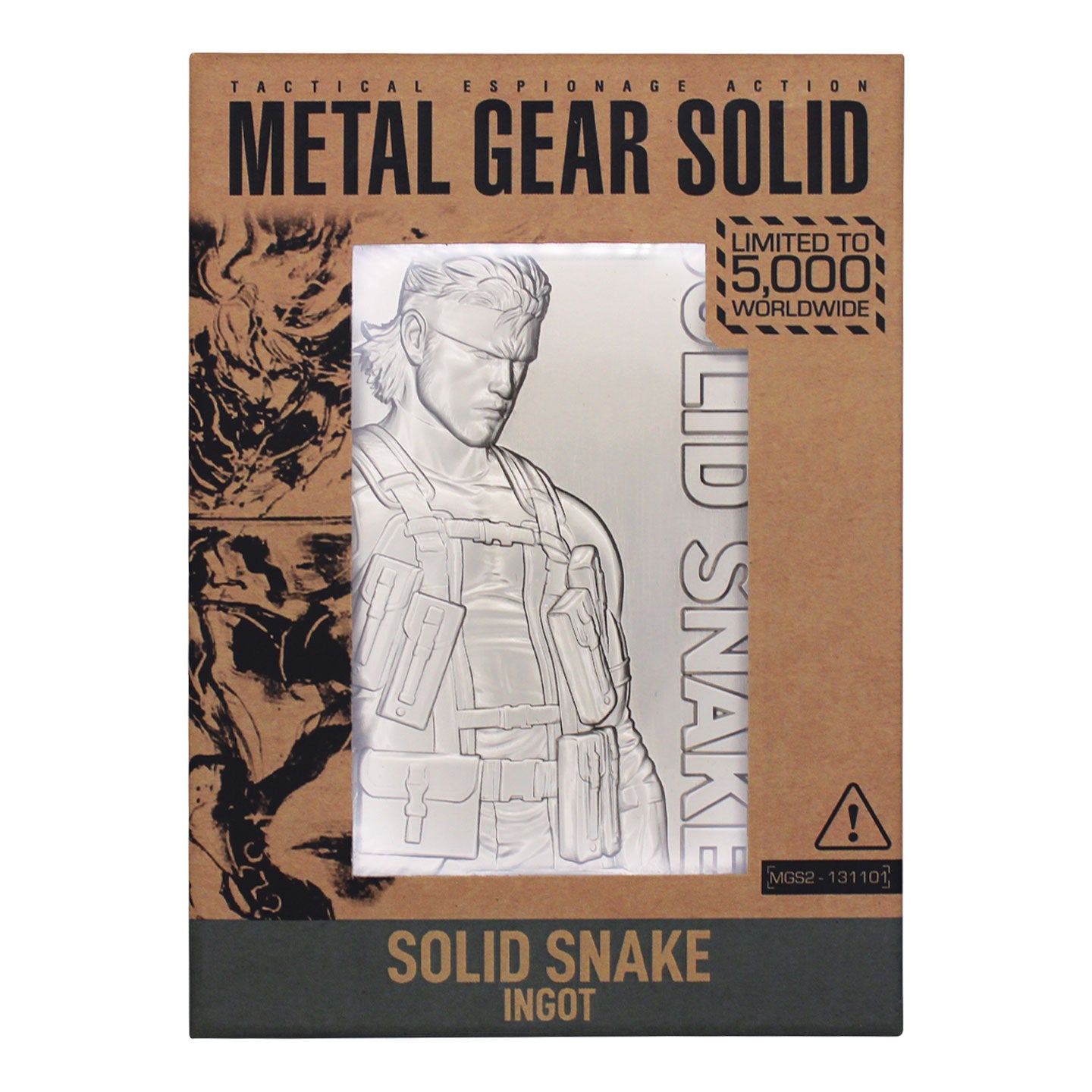 Metal Gear Solid 2 Solid Snake Ingot