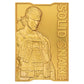 Metal Gear Solid 2 - 24k Gold Plated Snake Ingot