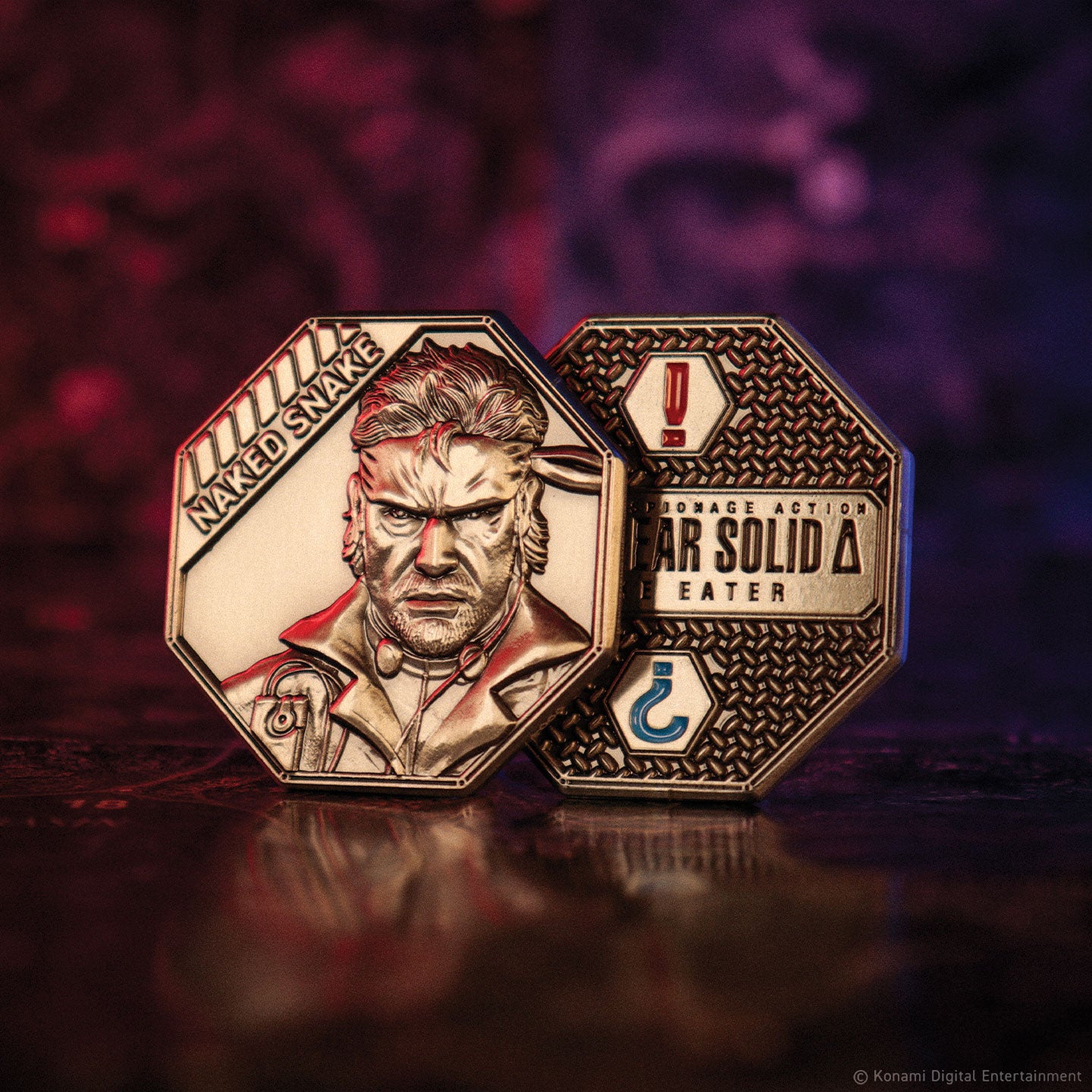 Metal Gear Solid Delta Limited Edition Naked Snake Coin
