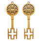 SILENT HILL 2 Set of Replica Keys