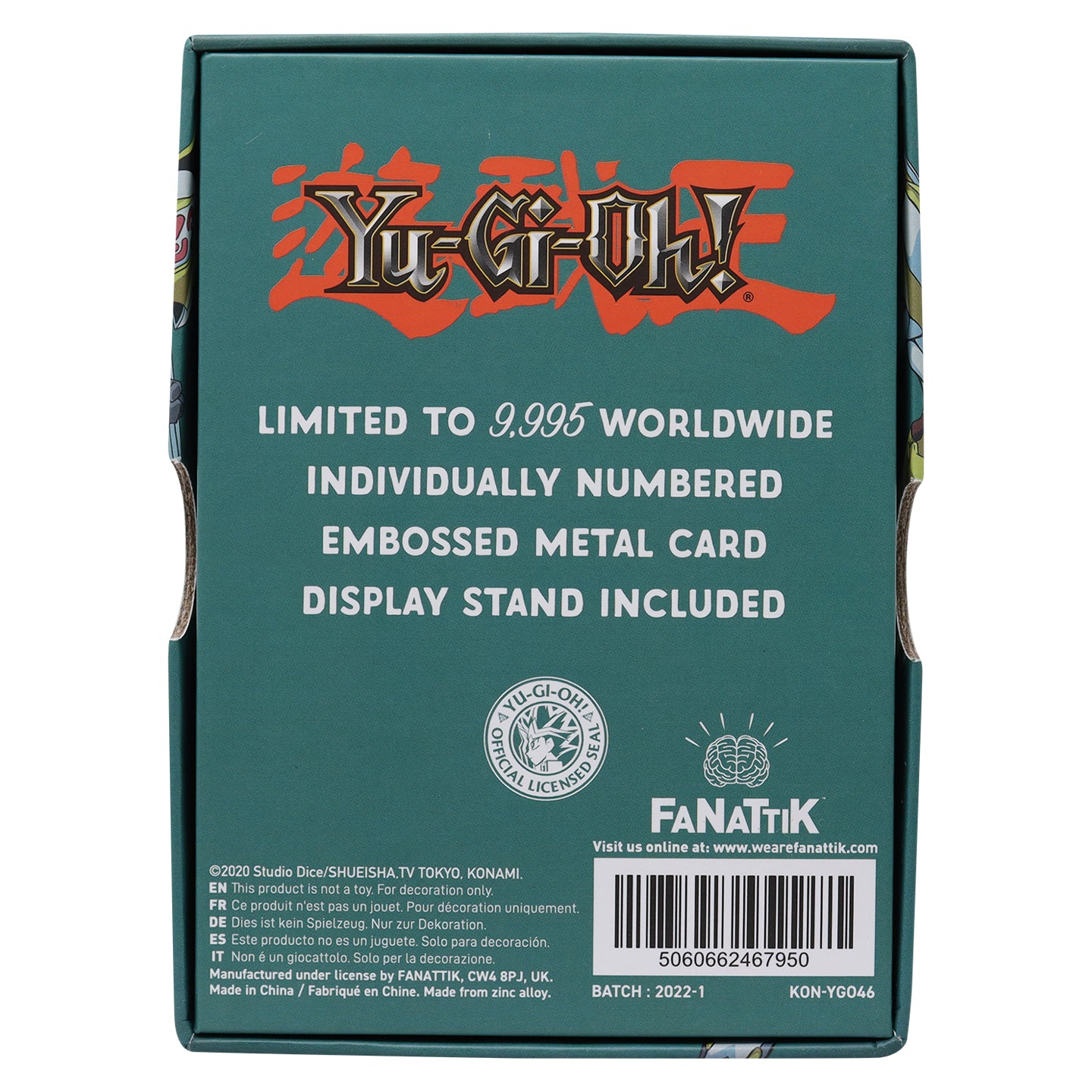 Yu-Gi-Oh! Limited Edition Number 39: Utopia Metal Card
