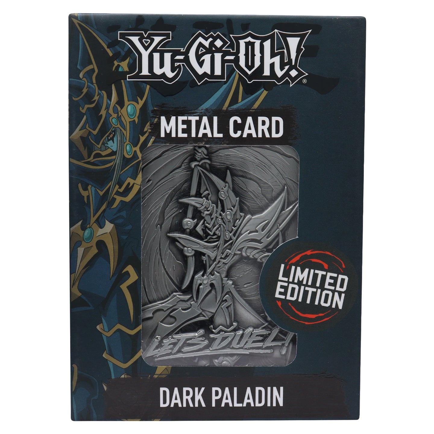 Yu-Gi-Oh! Limited Edition Dark Paladin Metal Card Fanattik Trade Yu-Gi-Oh! Limited Edition Dark Paladin Metal Card Fanattik Trade