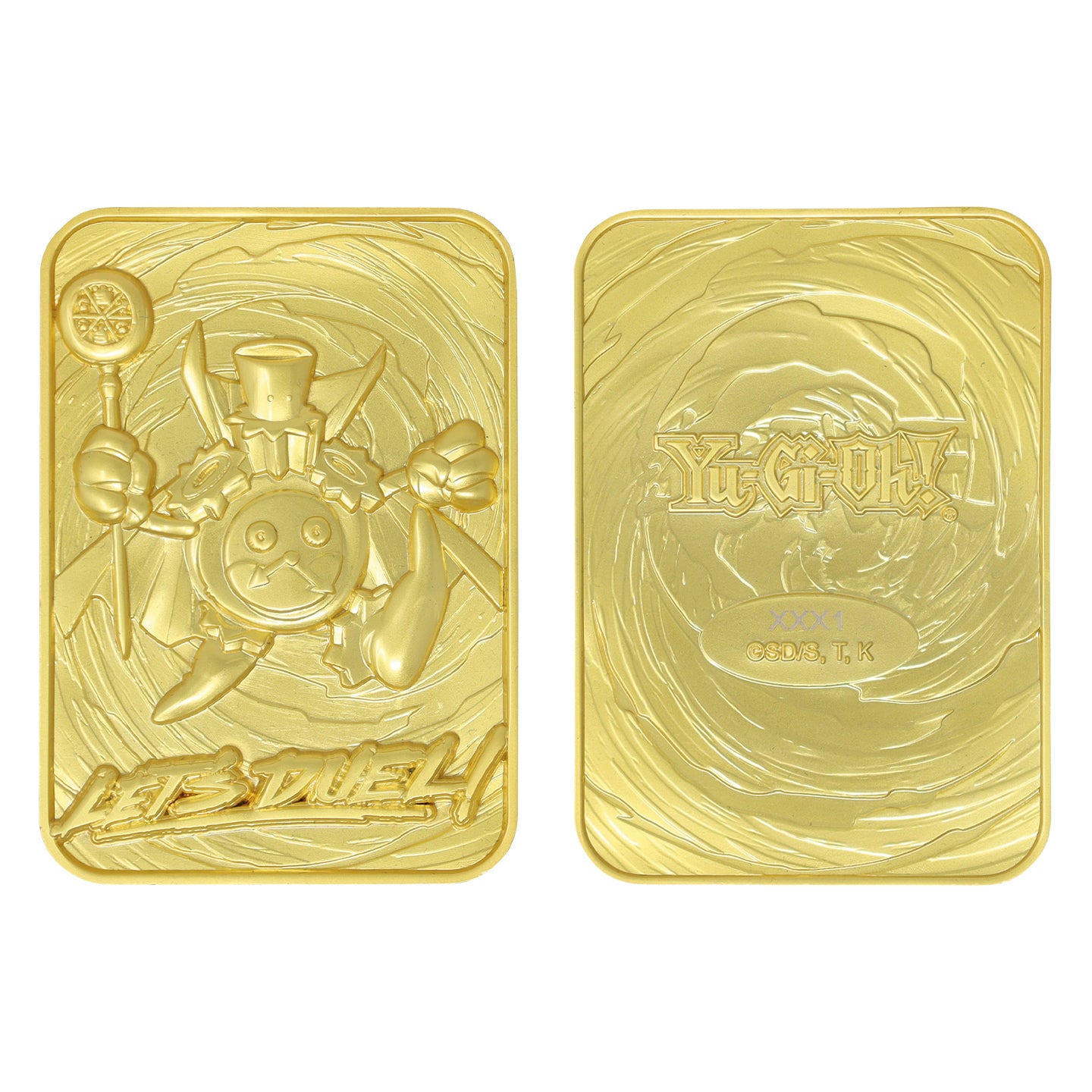 metal gold plated pokemon cards Yu-Gi-Oh! Limited Edition 24k Gold Plated Time Wizard Metal Card – Fanattik Trade