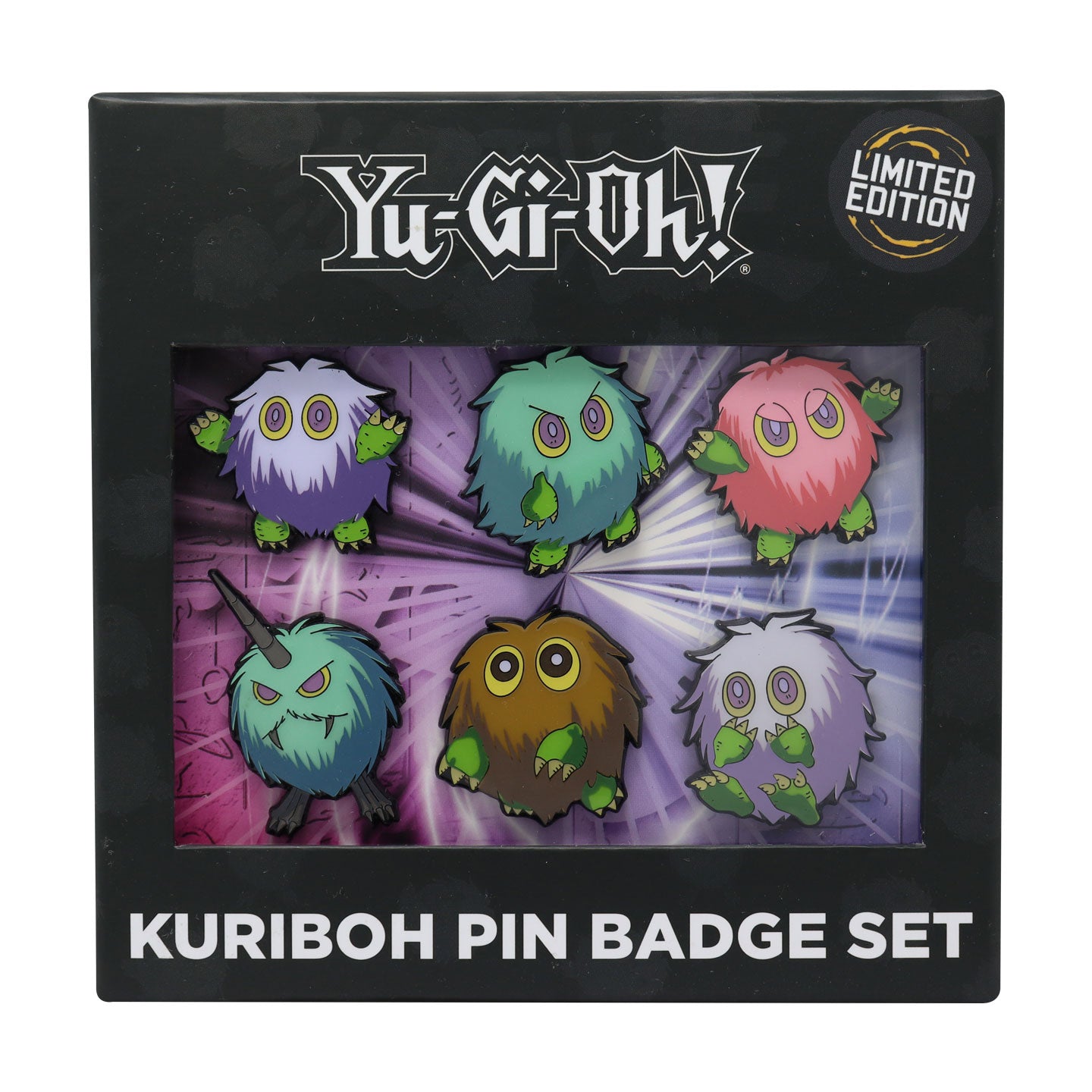 Yu-Gi-Oh! Limited Edition Set of 6 Kuriboh Brothers Pin Badges Fanattik Trade Yu-Gi-Oh! Limited Edition Set of 6 Kuriboh Brothers Pin Badges Fanattik Trade