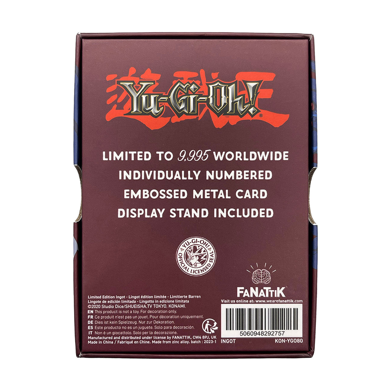 Yu-Gi-Oh! Limited Edition Gandora the Dragon Destruction Ingot – Fanattik Trade