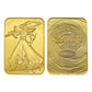 Yu-Gi-Oh! Limited Edition 24k Gold Plated Silent Swordsman Metal Card