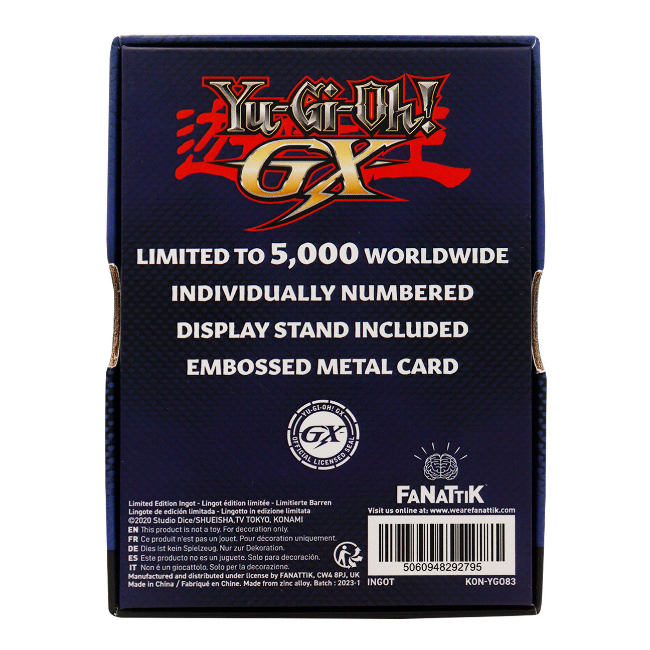 Yu-Gi-Oh! GX Limited Edition Elemental Hero Neos Ingot