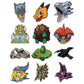 Yu-Gi-Oh! Mystery Pin Badge Volume 2 CDU Containing 12 Blind Boxes