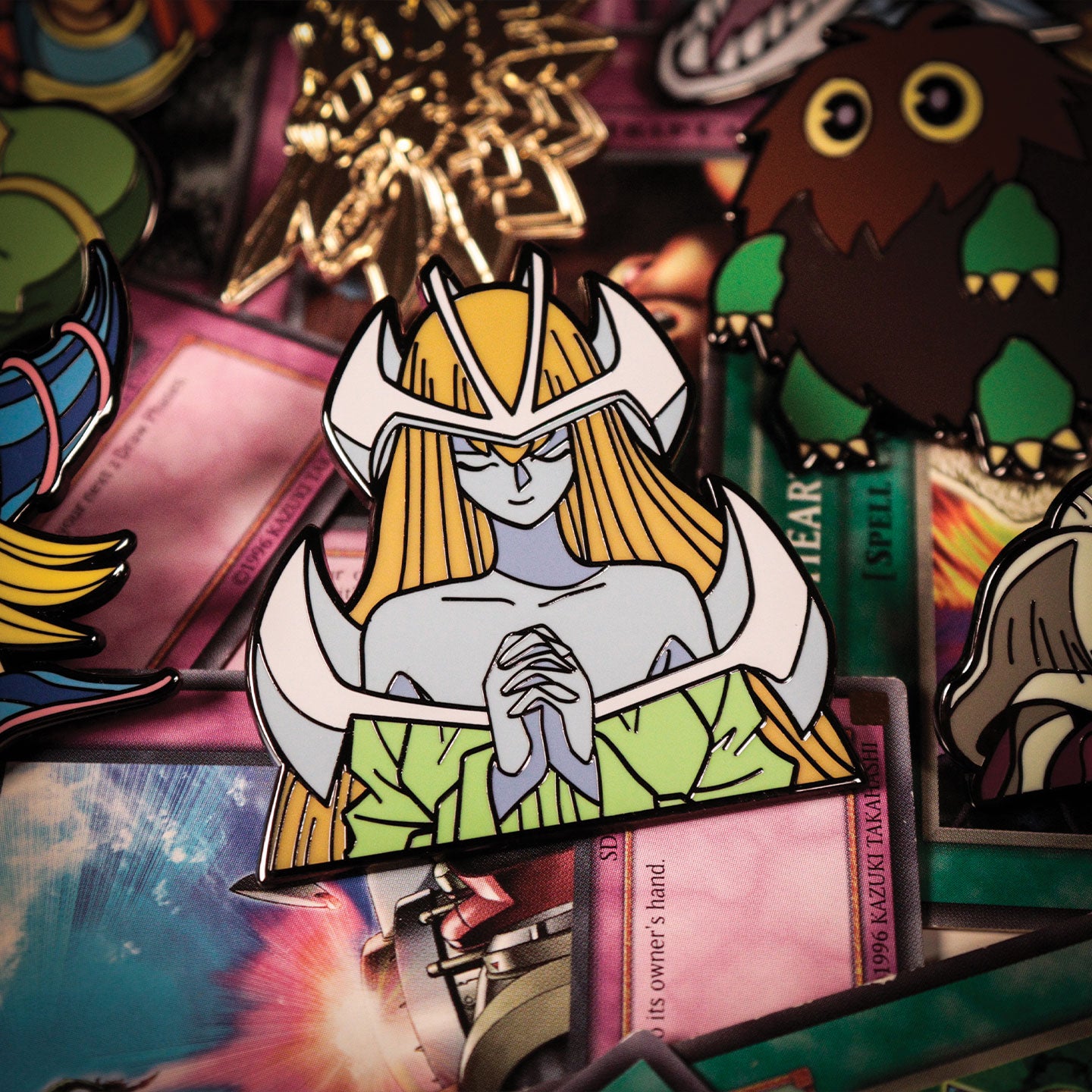 Yu-Gi-Oh! Mystery Pin Badge Volume 2 CDU Containing 12 Blind Boxes