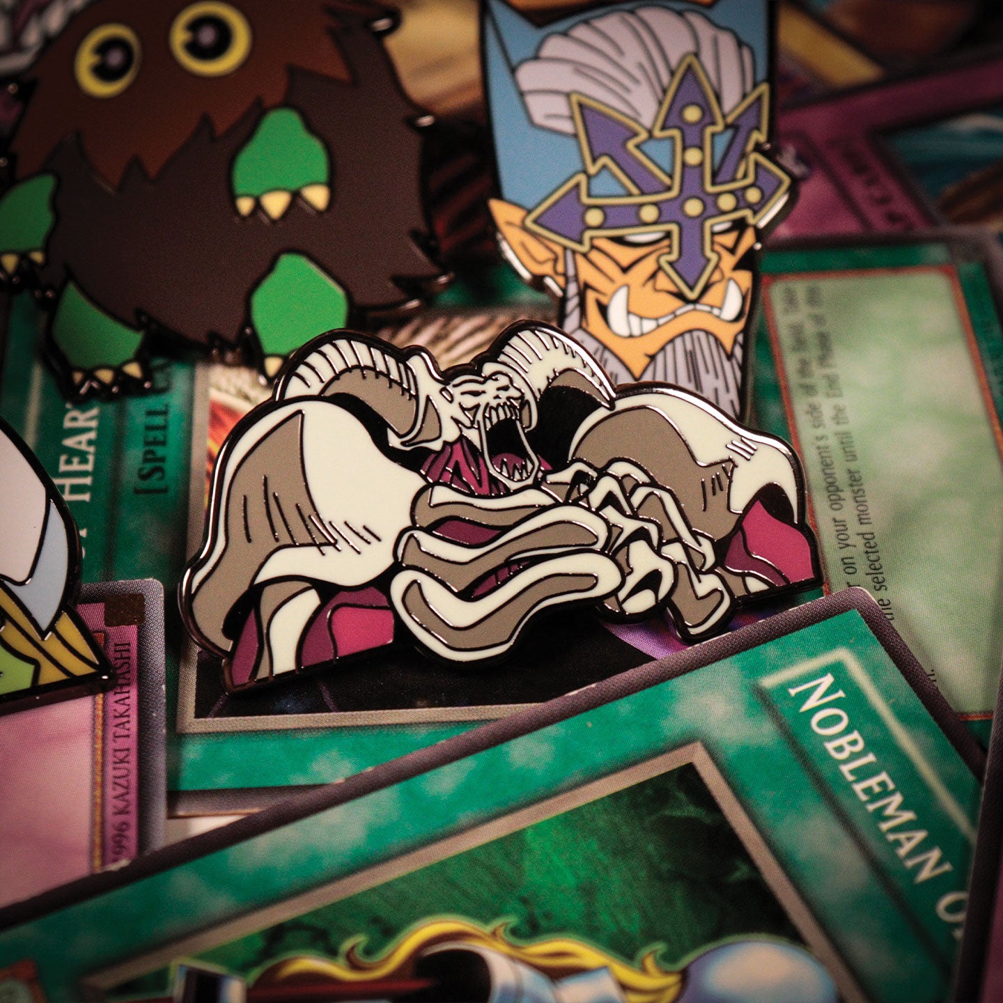 Yu-Gi-Oh! Mystery Pin Badge Volume 2 CDU Containing 12 Blind Boxes