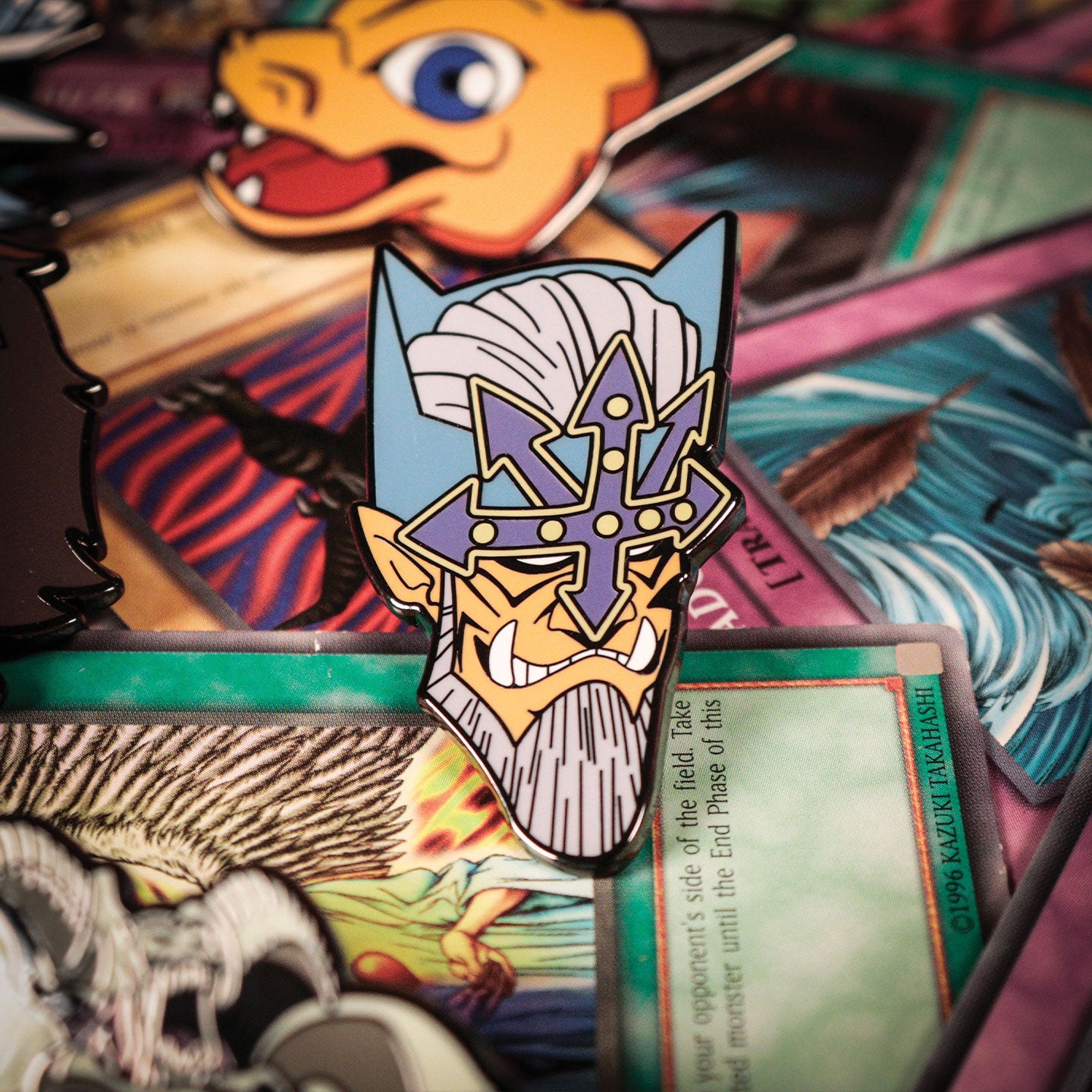 Yu-Gi-Oh! Mystery Pin Badge Volume 2 CDU Containing 12 Blind Boxes