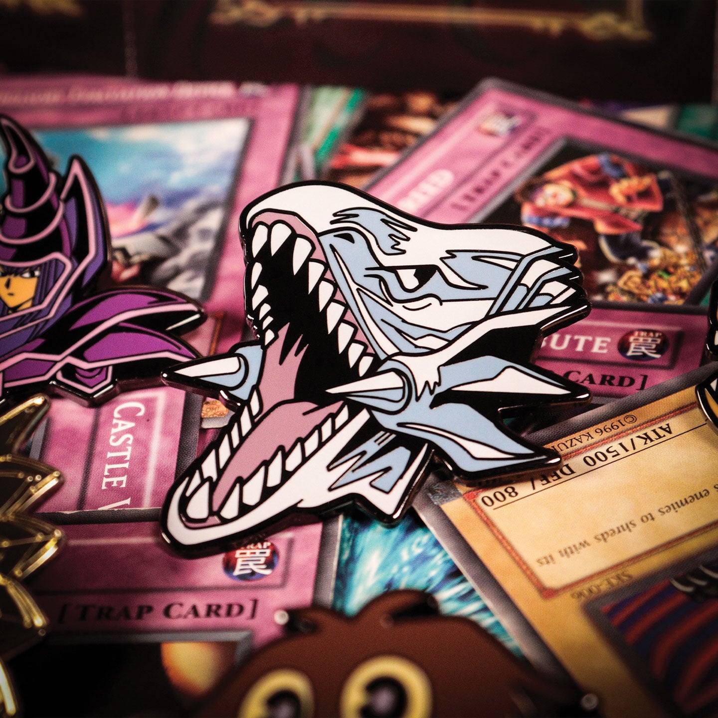 Yu-Gi-Oh! Mystery Pin Badge Volume 2 CDU Containing 12 Blind Boxes