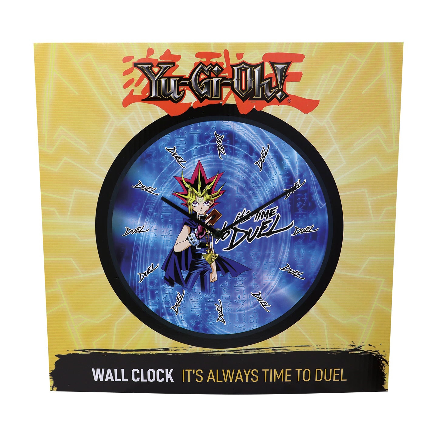 yugioh clock card Yu-Gi-Oh! 'It's Time to Duel' Clock – Fanattik Trade
