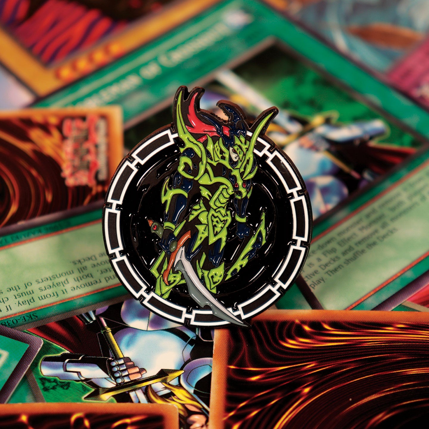 Yu-Gi-Oh! Mystery Pin Badge CDU Containing 12 Blind Boxes