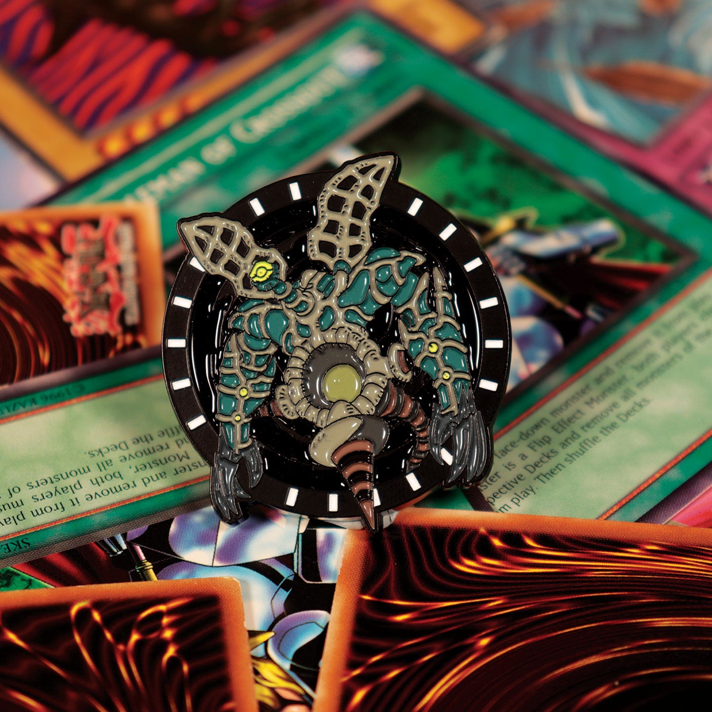 Yu-Gi-Oh! Mystery Pin Badge CDU Containing 12 Blind Boxes