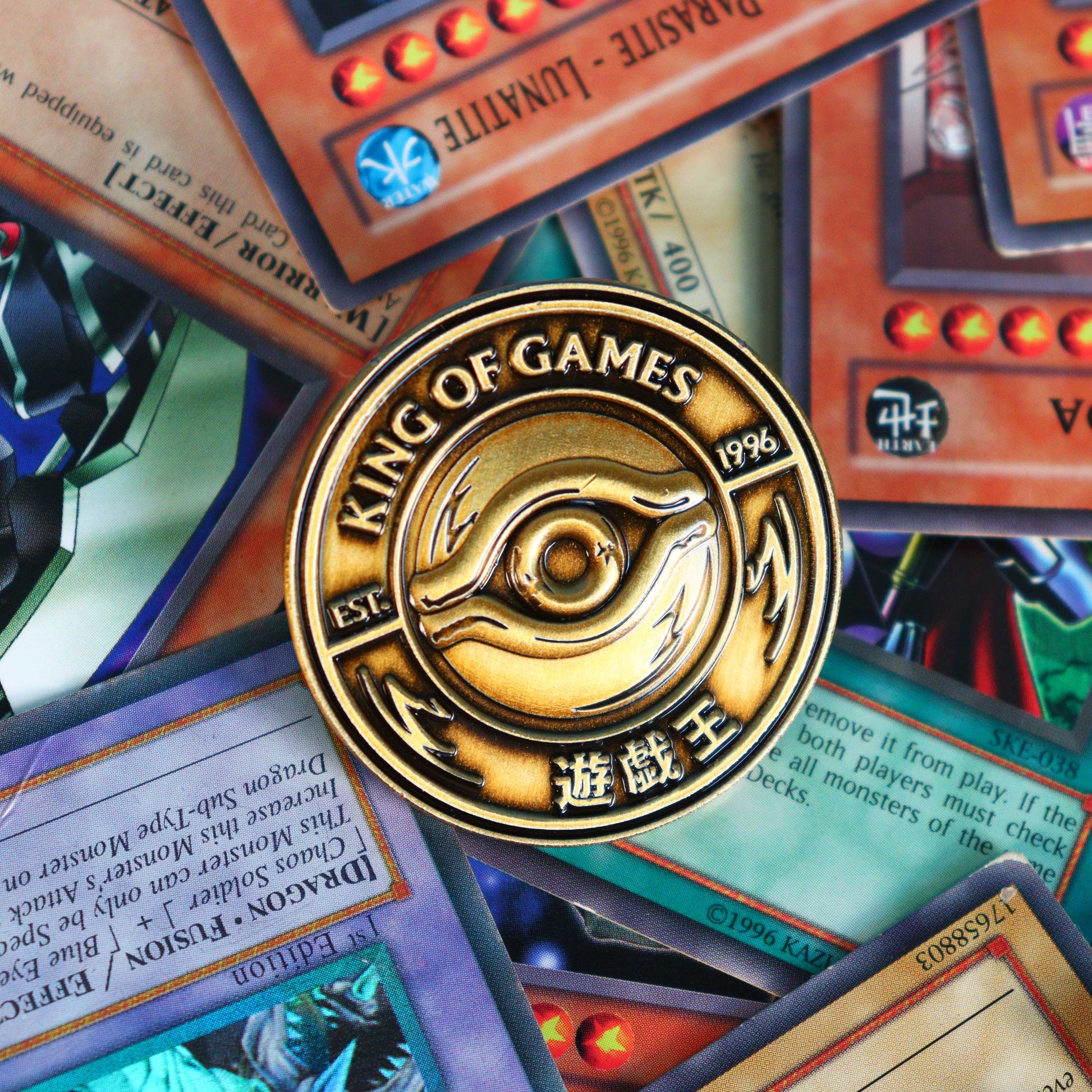coin deck yugioh Yu-Gi-Oh! Limited Edition King of Games Collectible Coin – Fanattik Trade