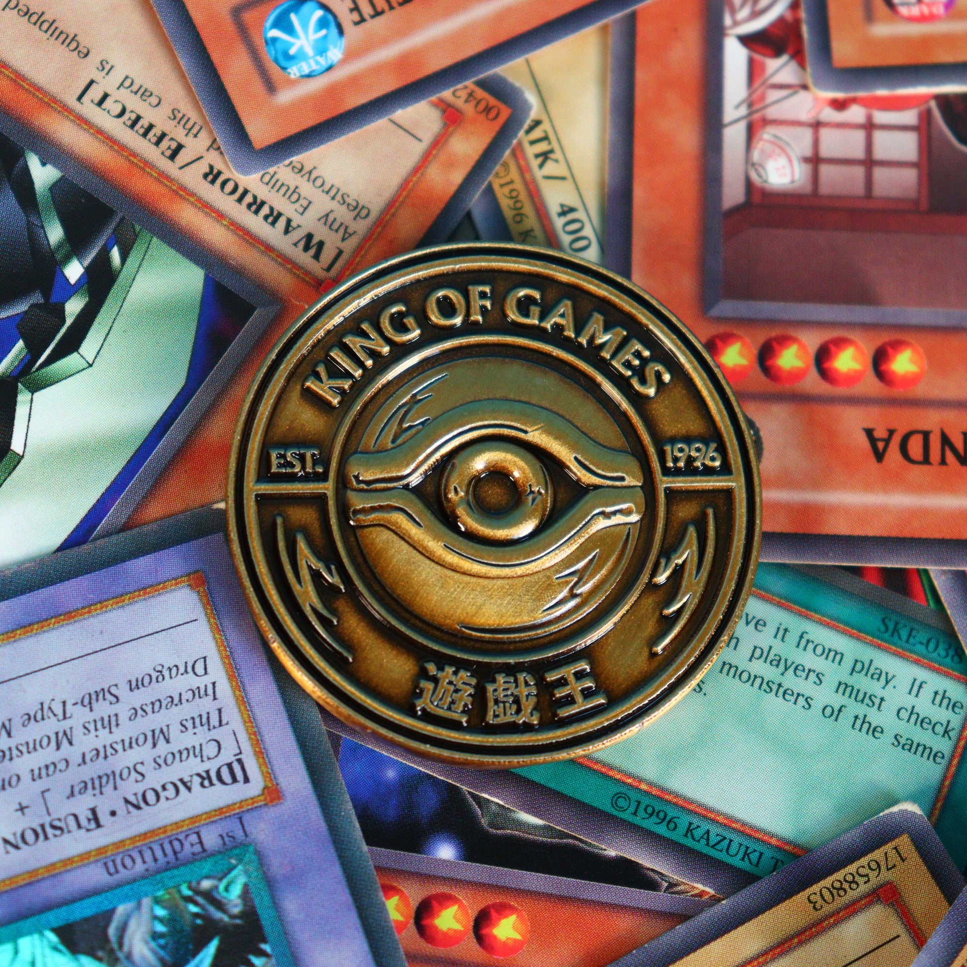 yugioh coin cards Yu-Gi-Oh! Limited Edition King of Games Collectible Coin – Fanattik Trade