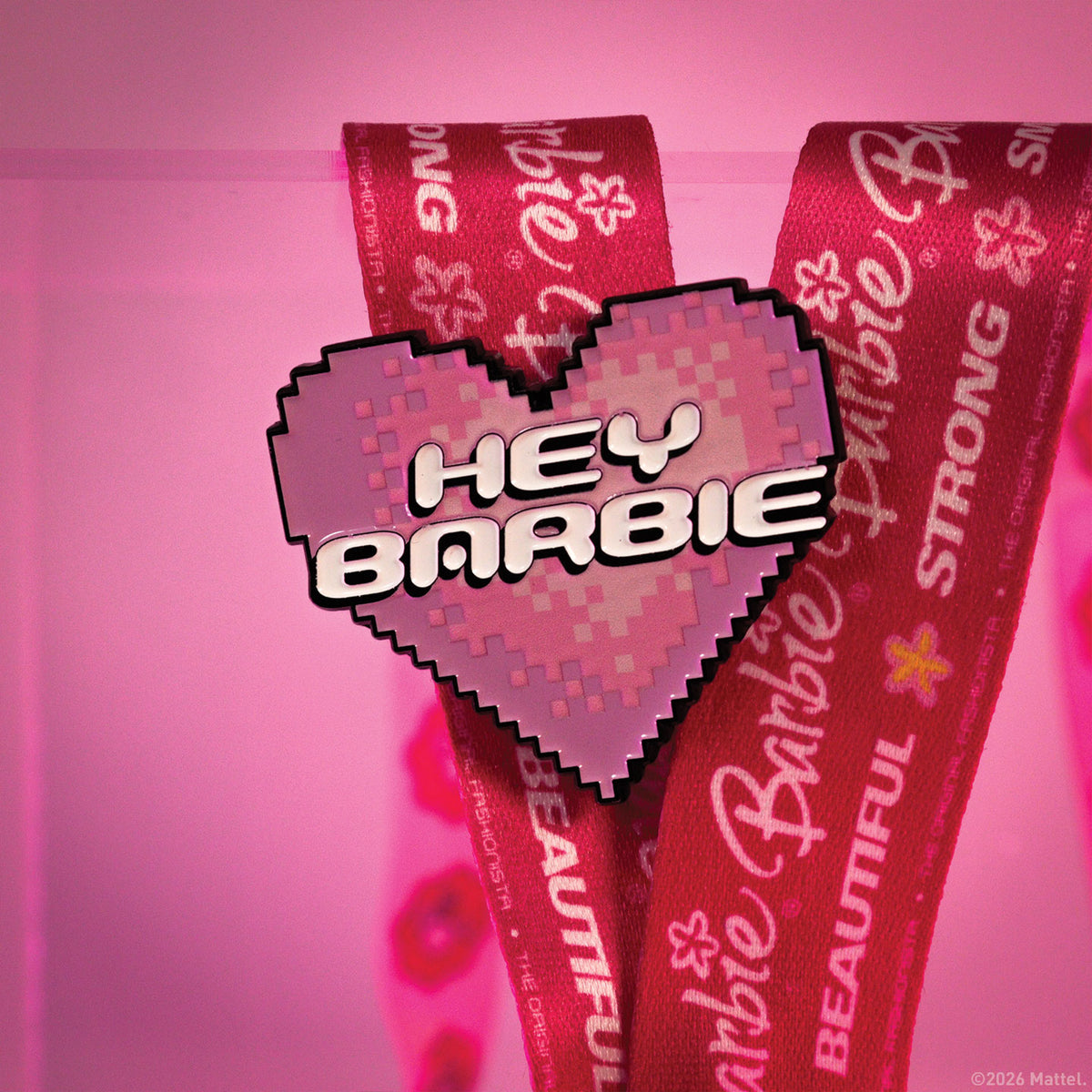 Barbie™ - Lanyard & Pin Badge Set