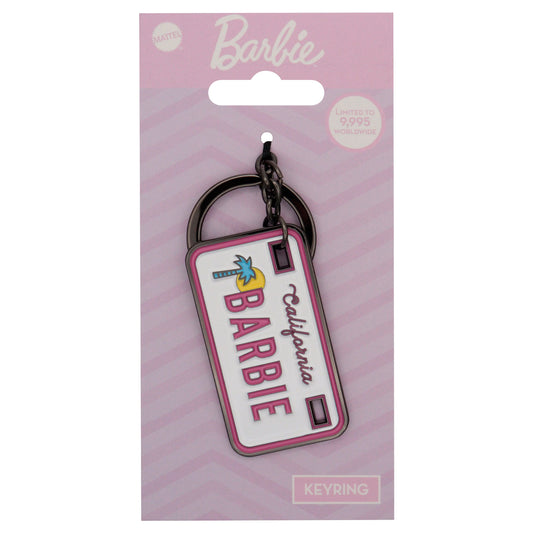 Barbie™ - Limited Edition License Plate Keyring