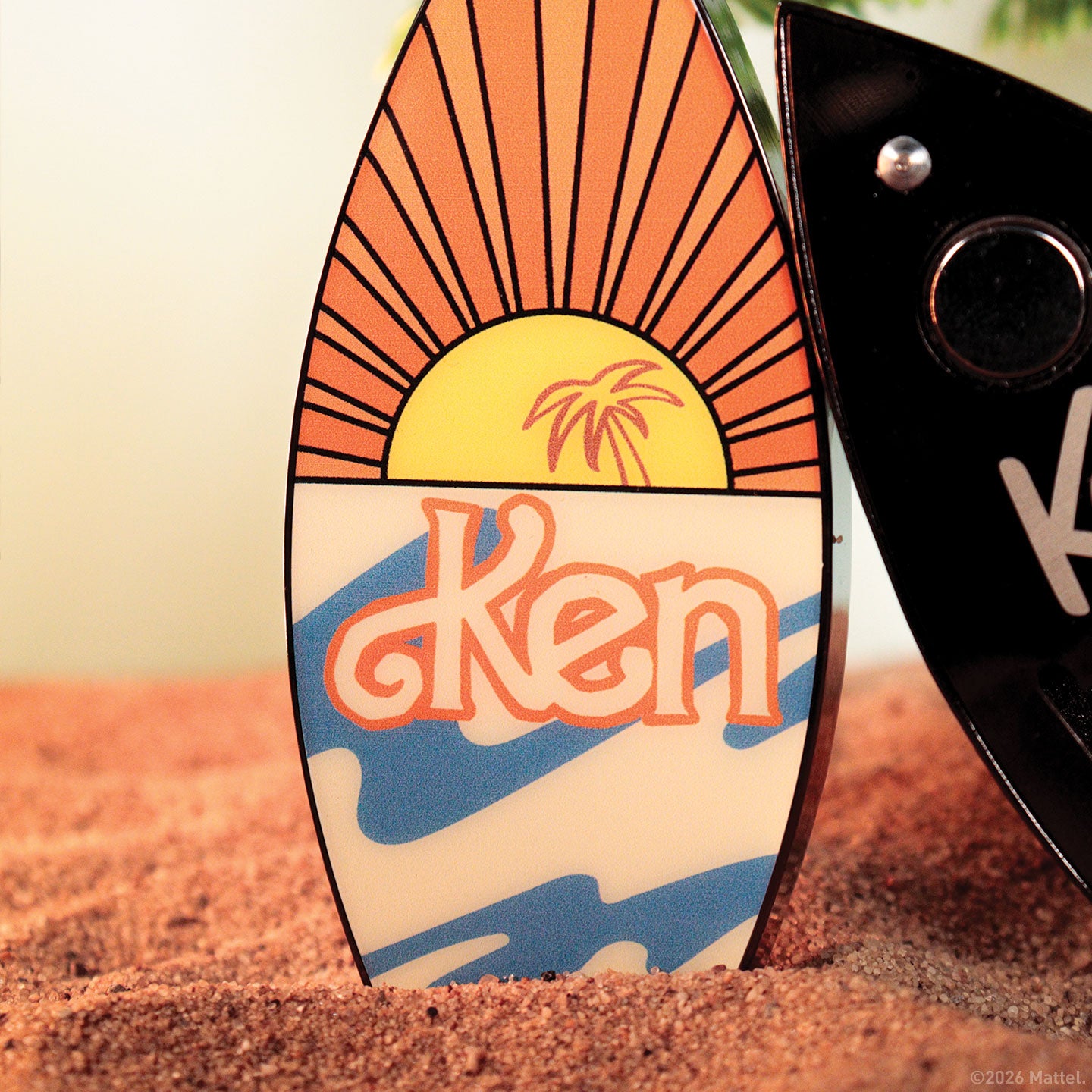 Barbie™ - Ken™ Surfboard Magnetic Bottle Opener