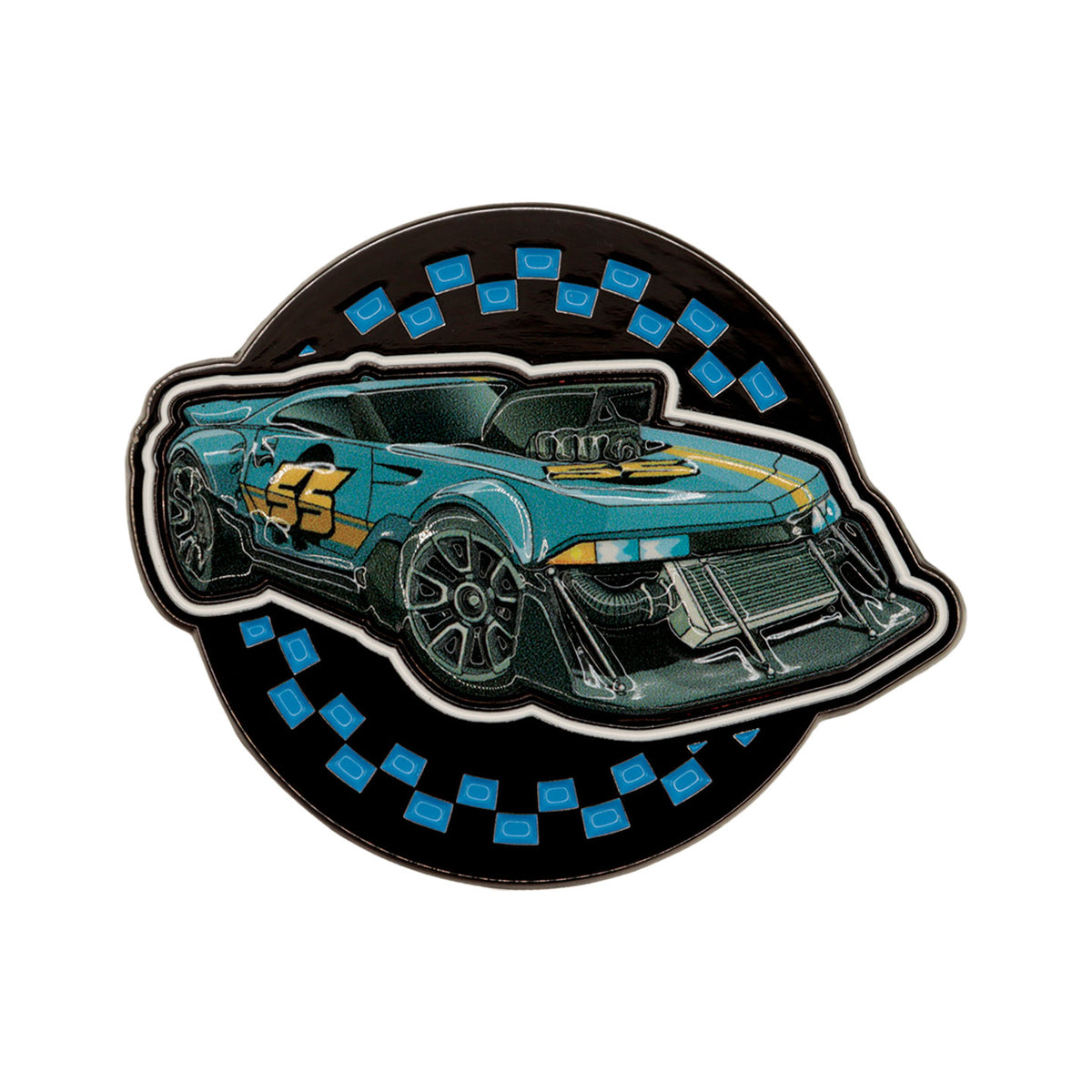 Hot Wheels™ - Mystery Pin Badge CDU Containing 12 Blind Boxes