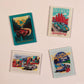 Hot Wheels™ - Set of Four Location Magnets