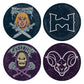 Masters of the Universe™ - Set of Four Printed Metal Coasters