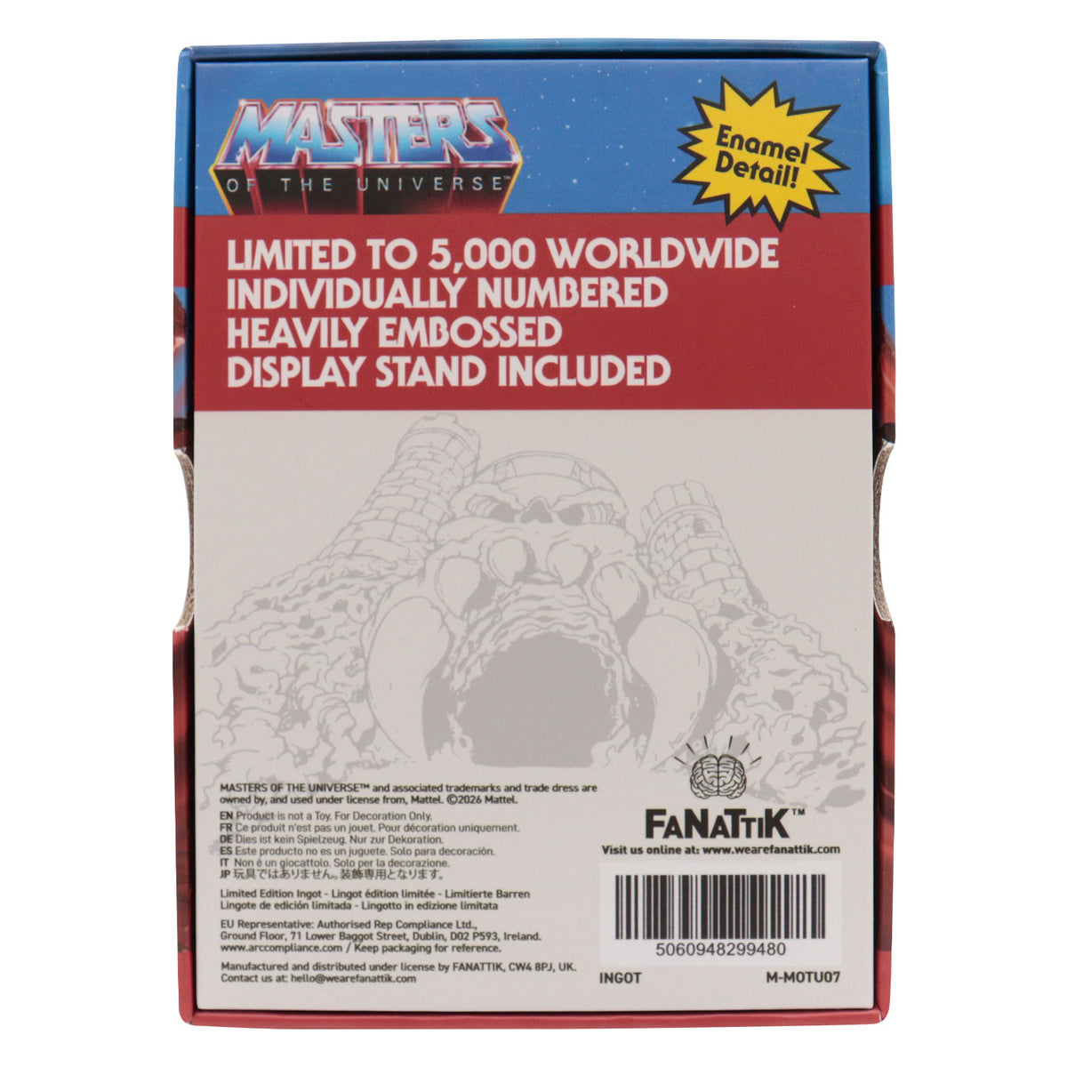 Masters of the Universe™ - Limited Edition He-Man™ & She-Ra™ Ingot