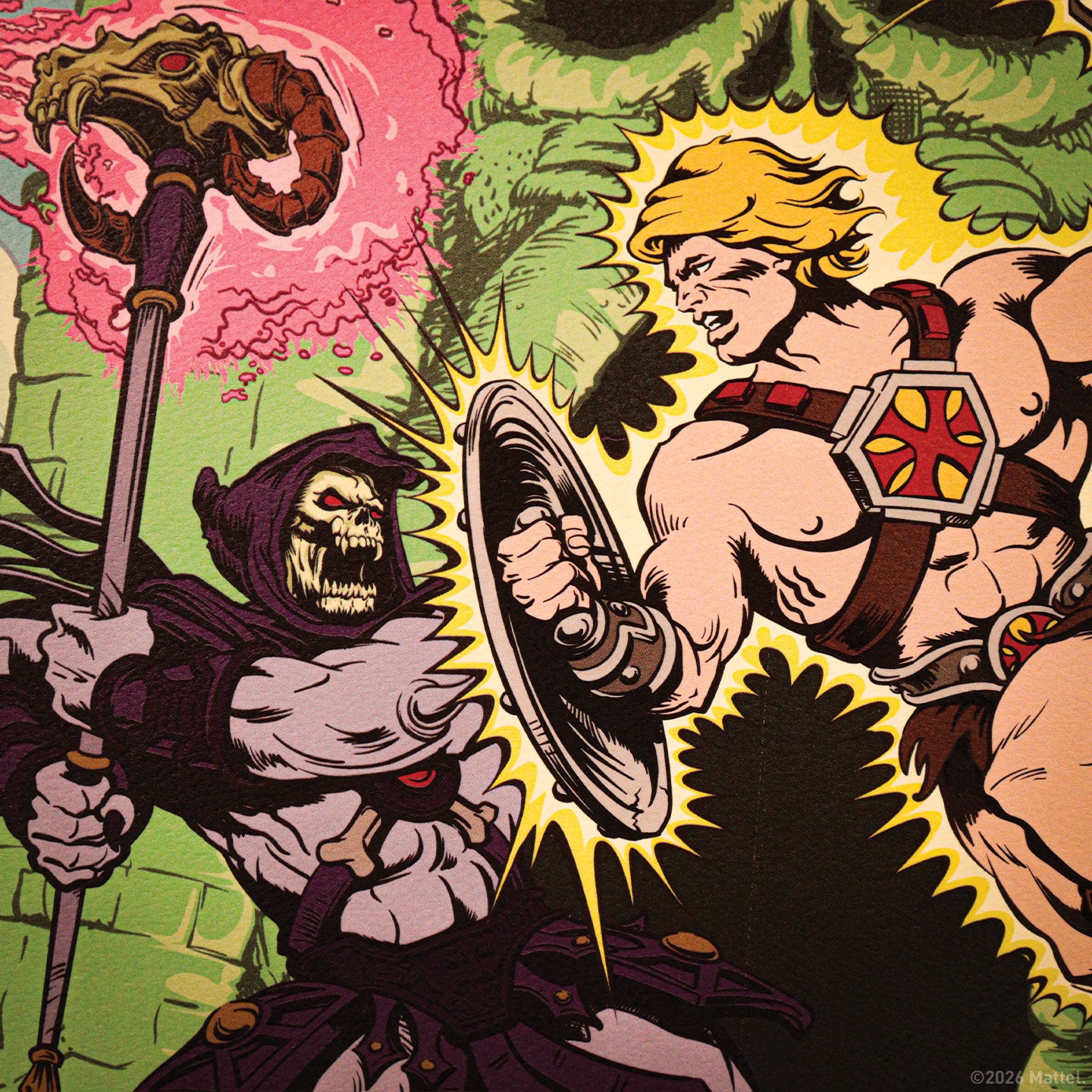 Masters of the Universe™ - Limited Edition He-Man™ & Skeletor™ Art Print