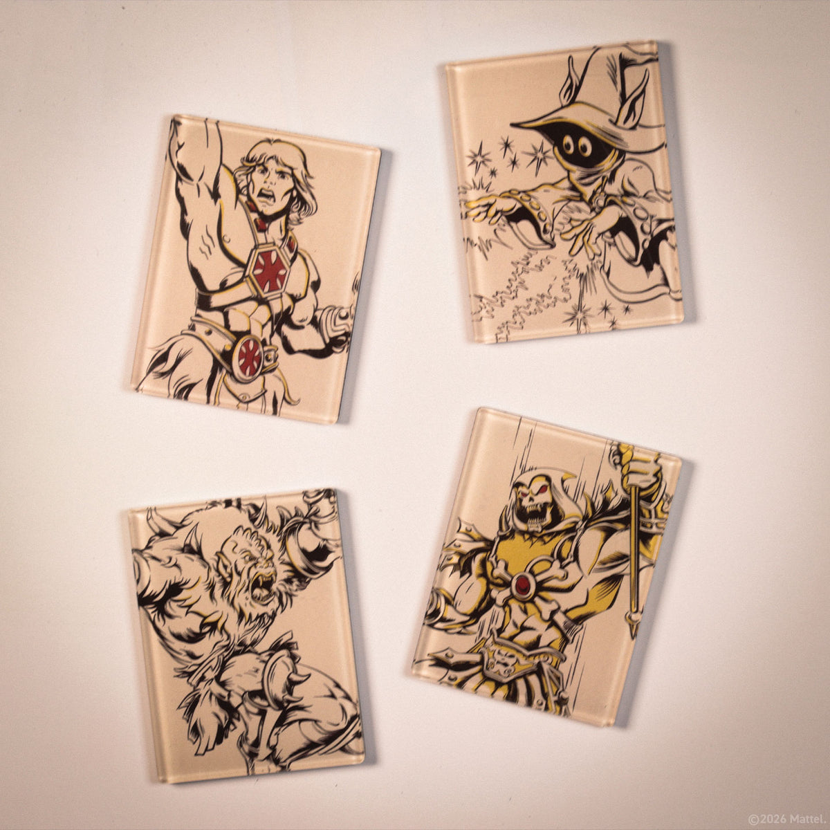 Masters of the Universe™ - Set of Four Magnets