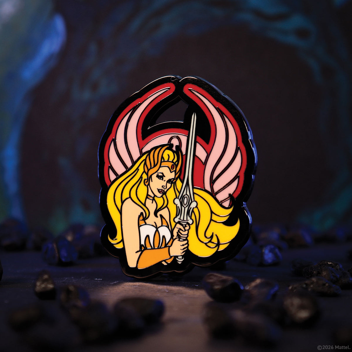 Masters of the Universe™ - Mystery Pin Badge CDU Containing 12 Blind Boxes