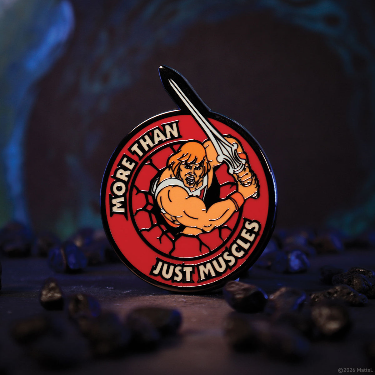 Masters of the Universe™ - Mystery Pin Badge CDU Containing 12 Blind Boxes