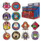 Masters of the Universe™ - Mystery Pin Badge CDU Containing 12 Blind Boxes