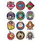 Masters of the Universe™ - Mystery Pin Badge CDU Containing 12 Blind Boxes