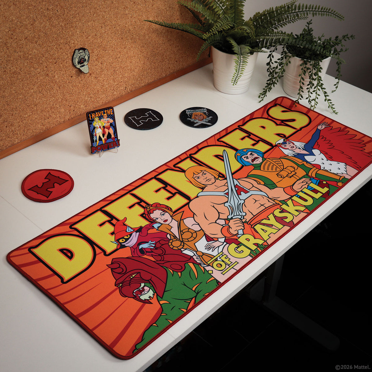 Masters of the Universe™ - Heroes Desk Pad & Coaster Set