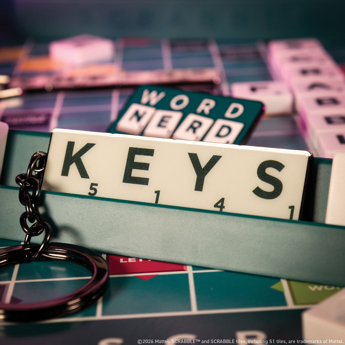 Scrabble™ - Limited Edition KEYS Keyring
