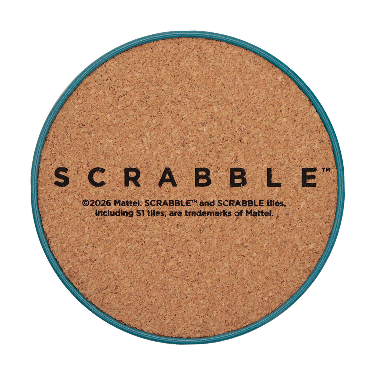 Scrabble™ - Set of Four Printed Metal Coasters
