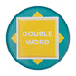 Scrabble™ - Set of Four Printed Metal Coasters