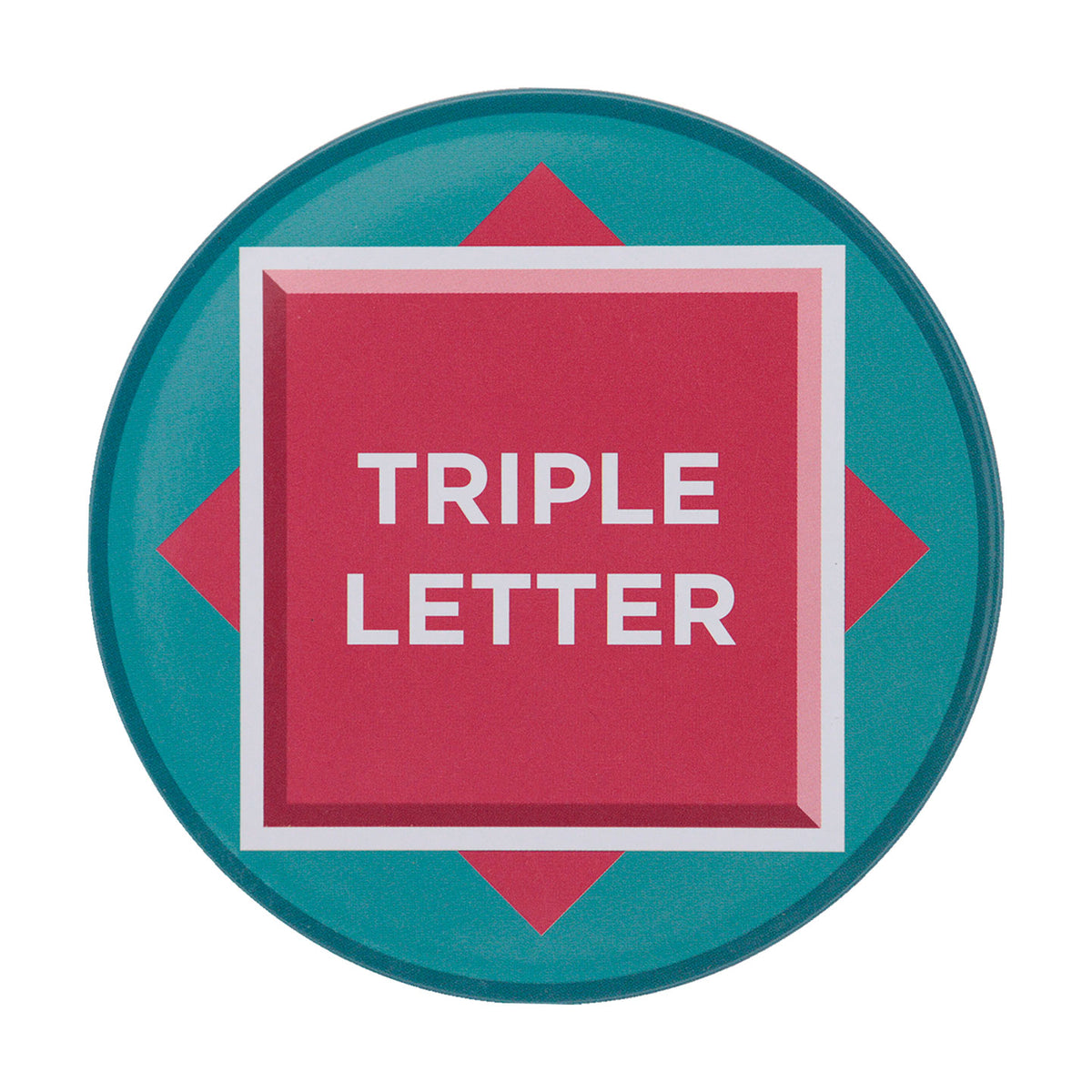 Scrabble™ - Set of Four Printed Metal Coasters
